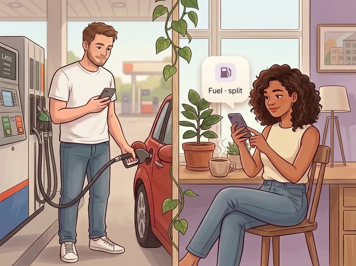 Two people using Balance in everyday moments
